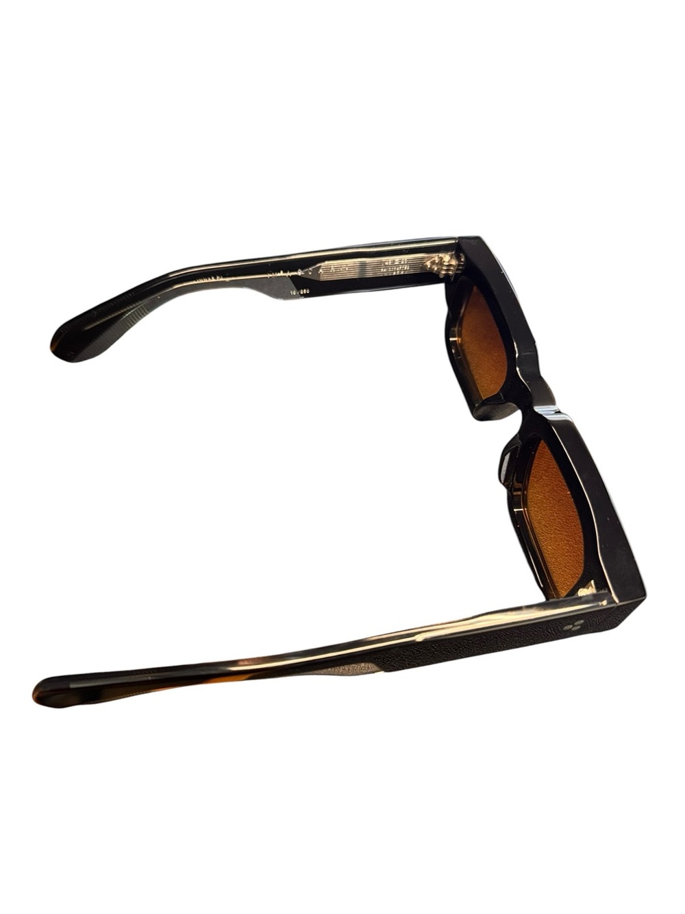 Jacques Marie Mage Ascari Black Amber Sunglasses LE 10/250 Made in Japan - Picture 5 of 5